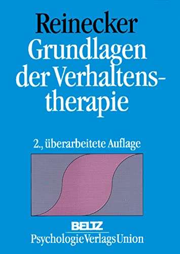 Beispielbild fr Grundlagen der Verhaltenstherapie zum Verkauf von medimops