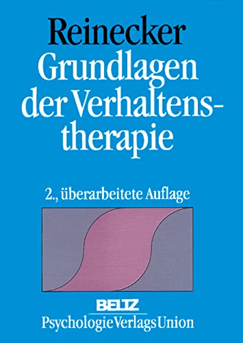 Stock image for Grundlagen der Verhaltenstherapie for sale by medimops