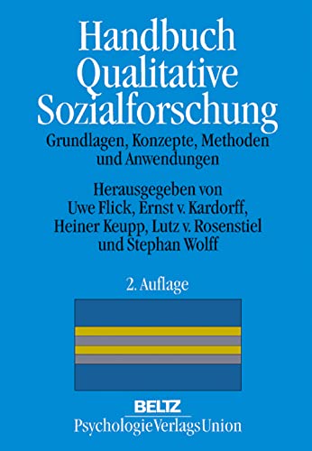 Imagen de archivo de Handbuch Qualitative Sozialforschung: Grundlagen, Konzepte, Methoden und Anwendungen a la venta por medimops