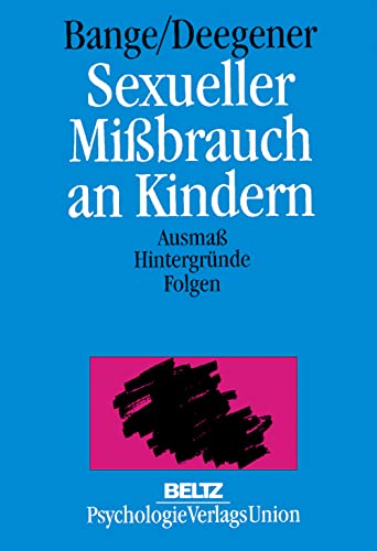 Stock image for Sexueller Mibrauch an Kindern for sale by medimops