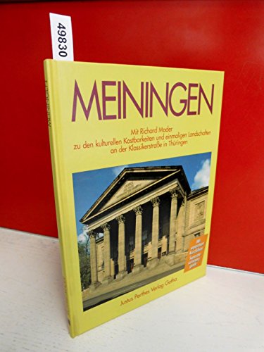 Stock image for Meiningen for sale by Ezekial Books, LLC