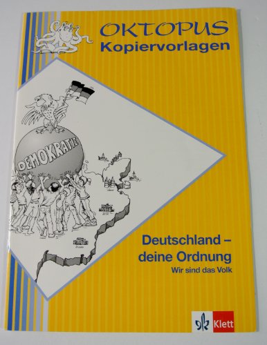 9783623207148: Deutschland - deine Ordnung, Wir sind das Volk (Oktopus Kopiervorlagen)