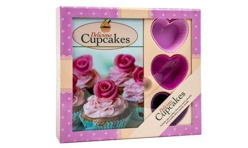 Beispielbild fr Delicious Cupcakes Gift Set With Recipes And 6 Reusable Cup Cake Moulds zum Verkauf von ThriftBooks-Dallas