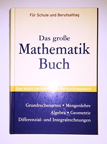 9783625104353: Das groe Mathematikbuch
