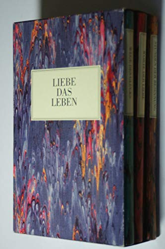 Wege des Glücks / Worte der Liebe / Stunden der Besinnung. 3 Bücher Hardcover im Schuber - Naumann & Göbel Verlagsgesellschaft