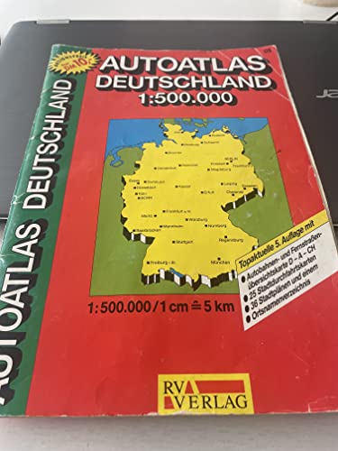 Imagen de archivo de Autoatlas Deutschland / Europa 2000/2001 a la venta por WorldofBooks