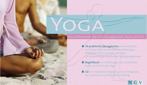 9783625112532: Yoga: Das umfassende Set mit bungskarten, Buch und CD