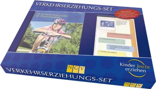 9783625123729: Verkehrserziehungs-Set. So ist mein Kind sicher im Straenverkehr. Box mit Buch + 50 bungskarten