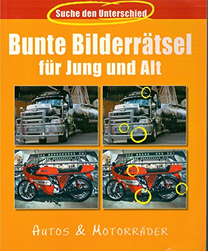 9783625127796: Suche den Unterschied - Autos & Motorrder: 120 Bilderrtsel