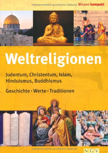 Weltreligionen: Judentum, Chistentum, Islam, Hinduismus, Buddhismus. Geschichte, Werte Traditionen - Friedemann Bedürftig