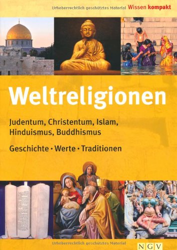 Stock image for Weltreligionen: Judentum, Chistentum, Islam, Hinduismus, Buddhismus. Geschichte, Werte Traditionen for sale by medimops