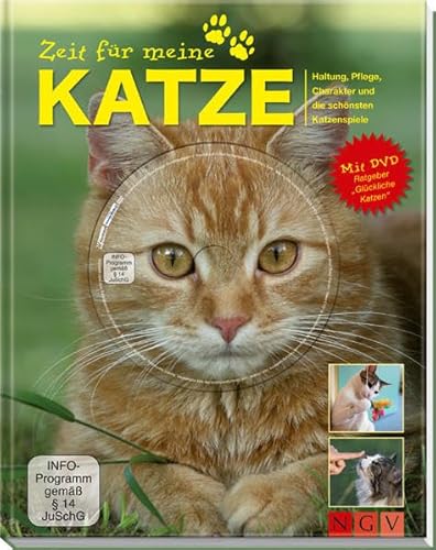 Beispielbild fr Zeit fr meine Katze (mit DVD "Glckliche Katzen"): Haltung, Pflege, Charakter und die schnsten Katzenspiele zum Verkauf von medimops