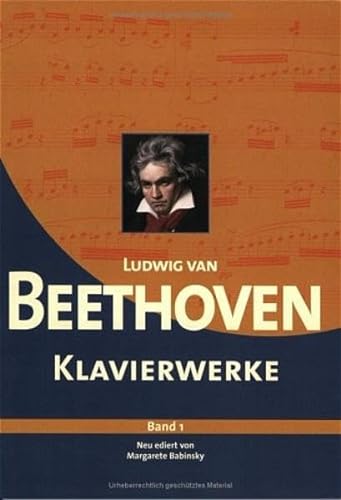 9783625170006: Ludwig van Beethoven Klavierwerke: Band 1