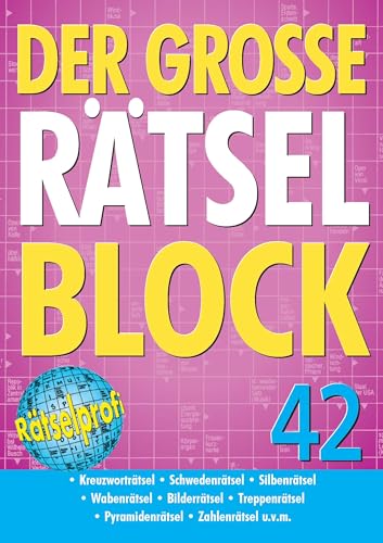 Imagen de archivo de Der groe Rtselblock 42 a la venta por Blackwell's