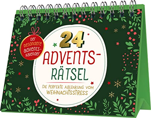 Beispielbild fr 24 Adventsrtsel | Die perfekte Ablenkung vom Weihnachtsstress zum Verkauf von Blackwell's