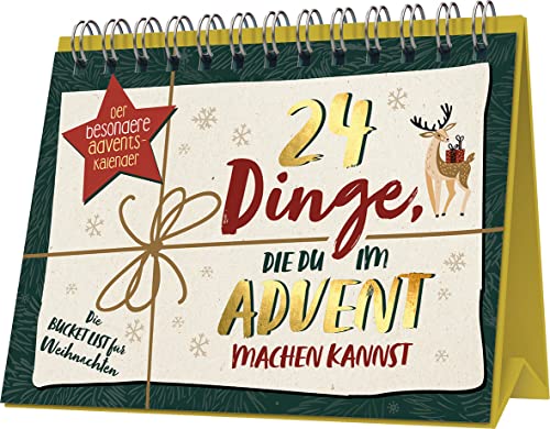 Stock image for 24 Dinge, die du im Advent machen kannst | Die Bucket List f?r Weihnachten for sale by PBShop.store US