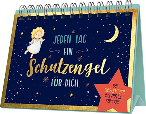 Imagen de archivo de Jeden Tag ein Schutzengel fr dich | Adventskalender mit Aufsteller a la venta por Blackwell's