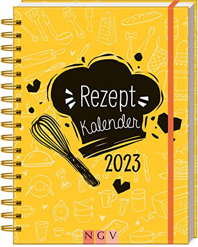 Beispielbild fr Rezeptkalender 2023: Extra: Mit 200 Stickern und Gummibandverschluss zum Verkauf von medimops