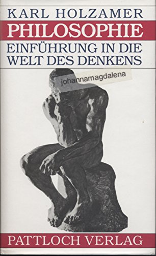 Stock image for Philosophie - Einführung in die Welt des Denkens for sale by HPB-Red