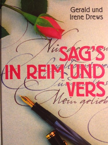 9783629006165: Sag's in Reim und Vers