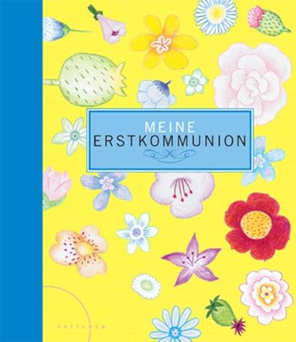 Meine Erstkommunion. (blau/gelb) Mit Illustrationen von Karin Niedermeier.