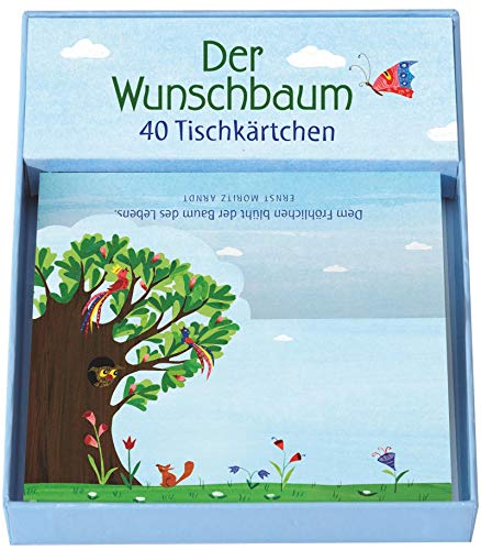 Der Wunschbaum: 40 Tischkärtchen