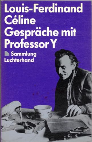 Beispielbild fr Gesprche mit Professor Y. (7445 504). zum Verkauf von medimops