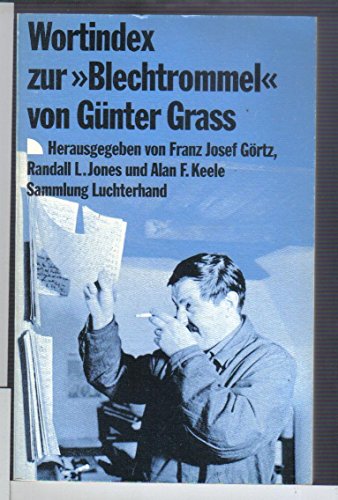 Beispielbild fr Wortindex zur Blechtrommel von Gnter Grass (7441 126). zum Verkauf von medimops