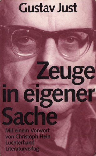Stock image for Zeuge in eigener Sache: Die funfziger Jahre in der DDR (German Edition) for sale by WorldofBooks