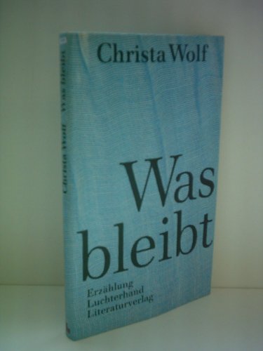 Konvolut von drei Büchern - Was bleibt - Sommerstück - Störfall, 3630866999, 3630867391, 3351008783. - Wolf, Christa