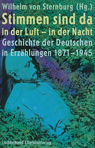 Stimmen sind da in der Luft - in der Nacht. Geschichte der Deutschen in Erzählungen 1871-1945.