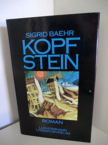 Stock image for Kopfstein. Roman for sale by Kultgut