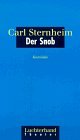 9783630869056: Der Snob (Fiction, Poetry & Drama)