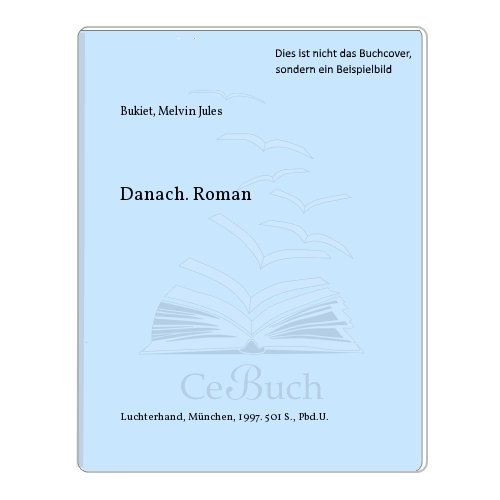 Stock image for Danach : Roman. for sale by medimops