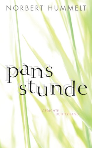 9783630873695: Pans Stunde