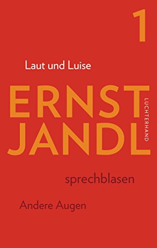 Stock image for Laut und Luise: Werke in sechs Bnden, Bd. 1, Hrsg. Klaus Siblewski for sale by medimops