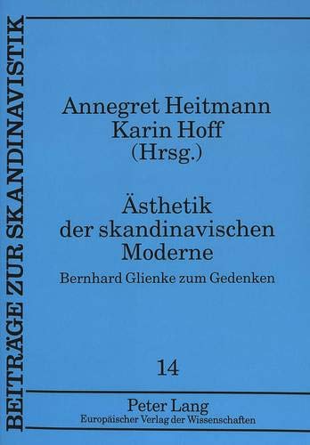 Stock image for sthetik der skandinavischen Moderne. for sale by SKULIMA Wiss. Versandbuchhandlung