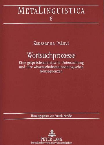 Stock image for Wortsuchprozesse. for sale by SKULIMA Wiss. Versandbuchhandlung