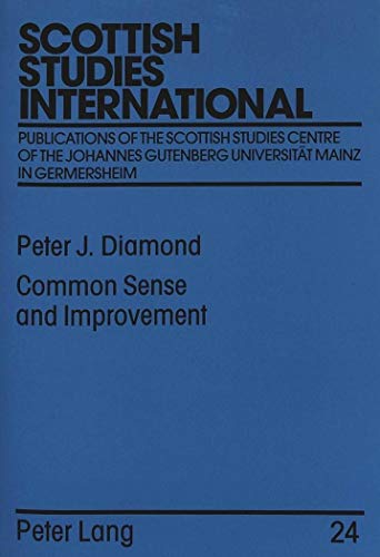 9783631335529: Common Sense and Improvement: Thomas Reid as Social Theorist (Scottish Studies International)