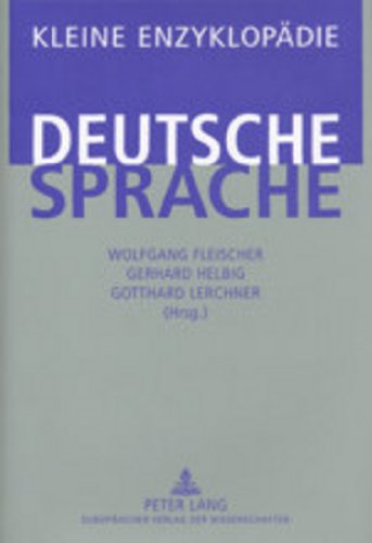 9783631353103: Kleine Enzyklopadie Deutsche Sprache