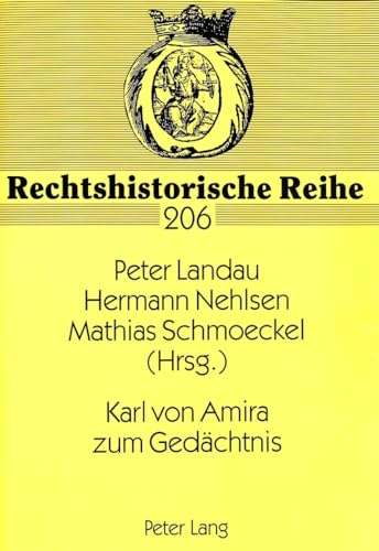 Imagen de archivo de Karl von Amira zum Gedchtnis. a la venta por Antiquariat  Werner Haschtmann