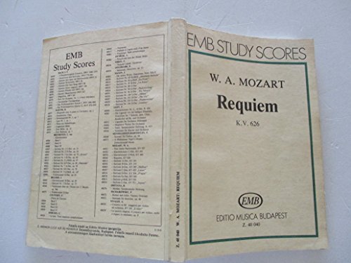 Beispielbild fr Mozarts Requiem KV 626. zum Verkauf von SKULIMA Wiss. Versandbuchhandlung