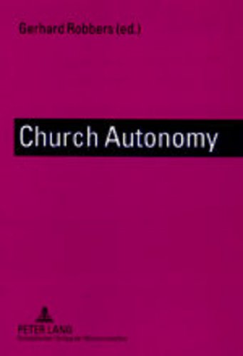 9783631362235: Church Autonomy: A Comparative Survey