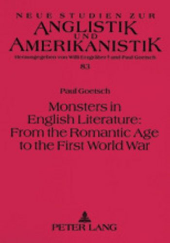 9783631393703: Monsters In English Literature: From The Romantic Age To The First World War: 83