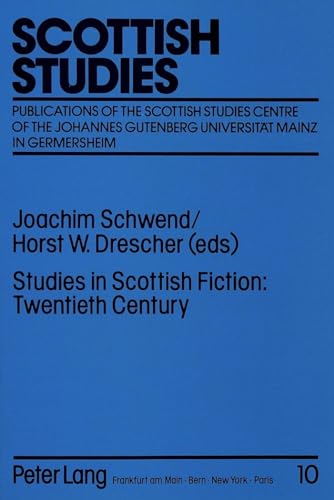 Beispielbild fr Studies in Scottish Fiction : Twentieth Century zum Verkauf von Better World Books Ltd