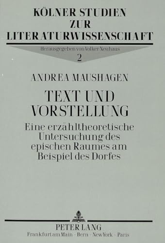Stock image for Text und Vorstellung. for sale by SKULIMA Wiss. Versandbuchhandlung