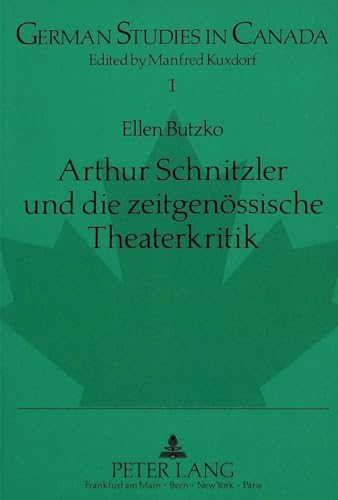 Beispielbild fr Arthur Schnitzler und die zeitgenssische Theaterkritik. zum Verkauf von SKULIMA Wiss. Versandbuchhandlung