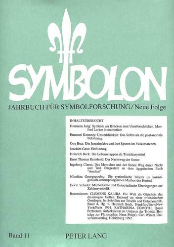 9783631460733: Symbolon: Jahrbuch Fuer Symbolforschung. Neue Folge, Bd. 11