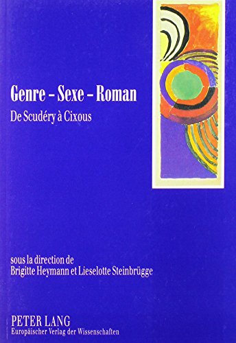 Beispielbild fr Genre - Sexe - Roman zum Verkauf von wortart-buchversand