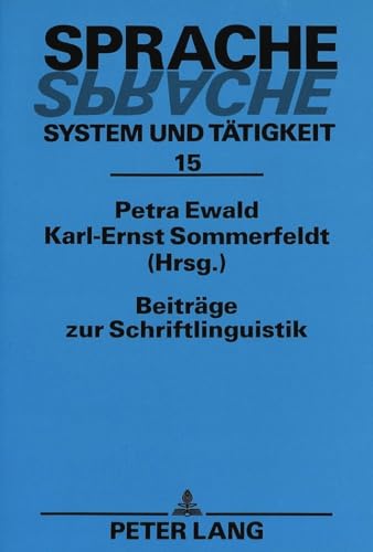 Stock image for Beitrge zur Schriftlinguistik. for sale by SKULIMA Wiss. Versandbuchhandlung